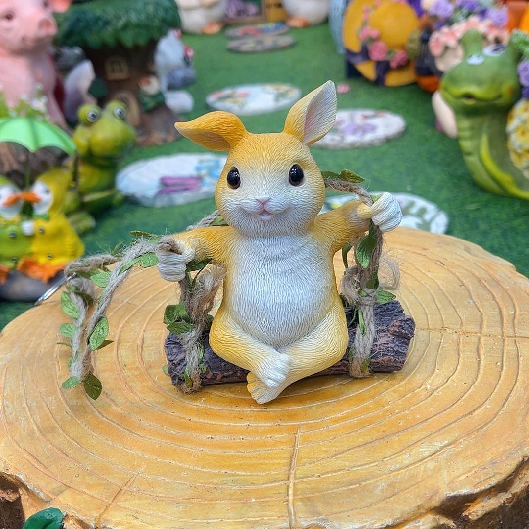 红陶花园庭院摆件