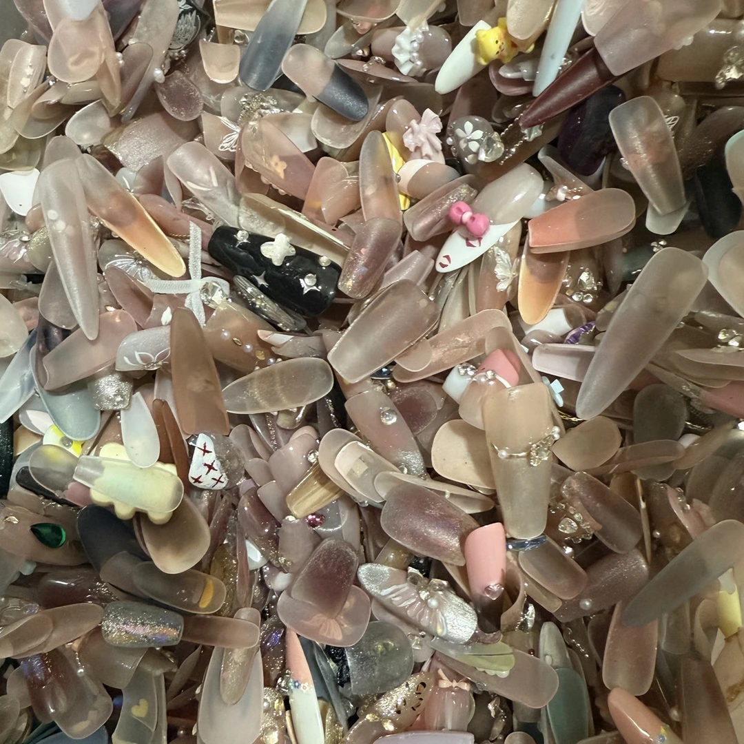 手工穿戴甲盲盒 碎甲片