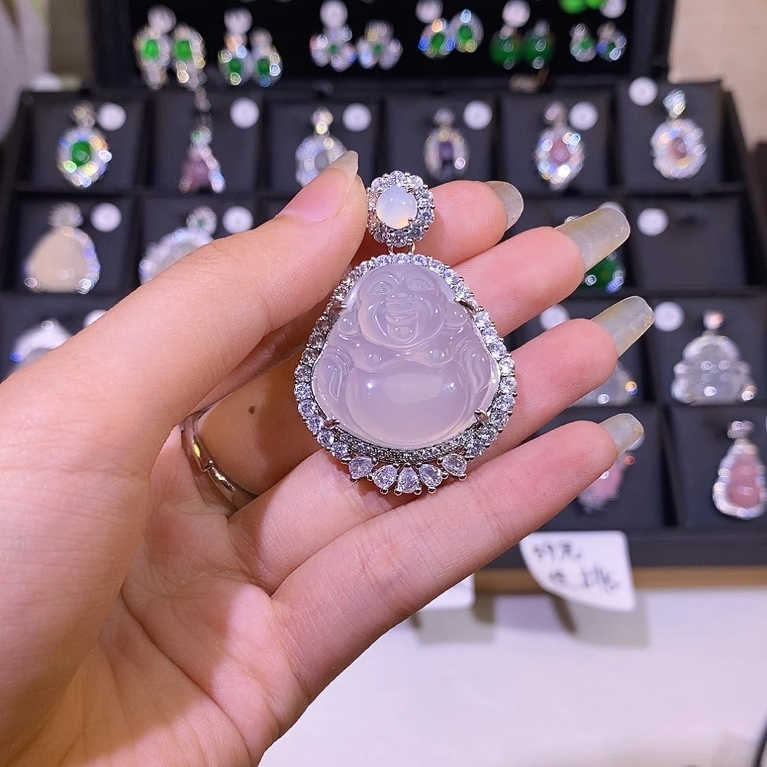 玛瑙/玉髓颈饰合金