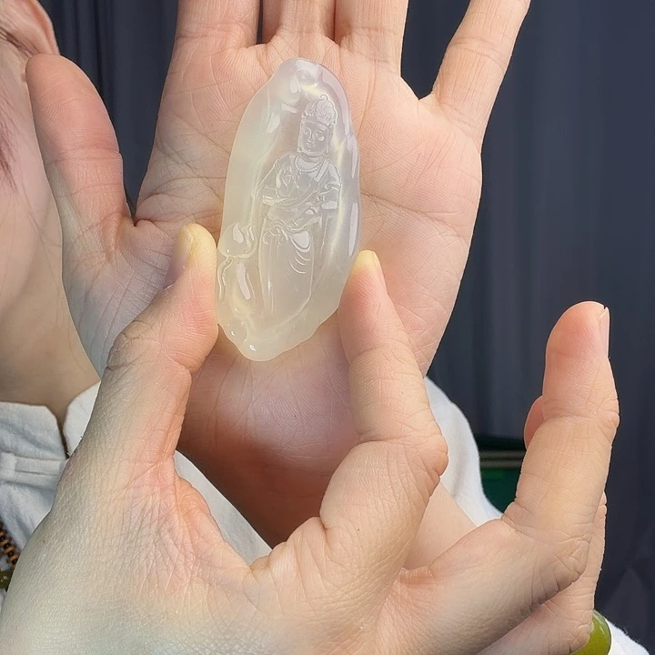 蛇纹石玉合金颈饰