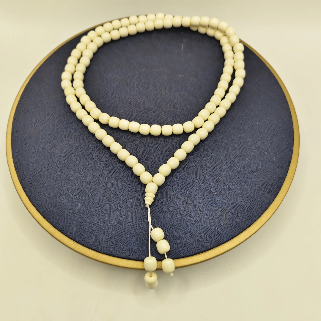 5号E25呀8mm桶珠项链