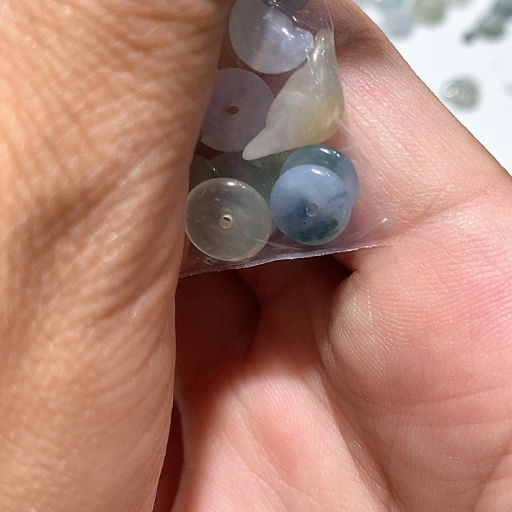 一****翡翠散珠天然翡翠