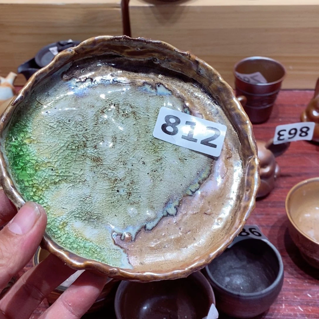 柴烧茶具陶瓷杯子