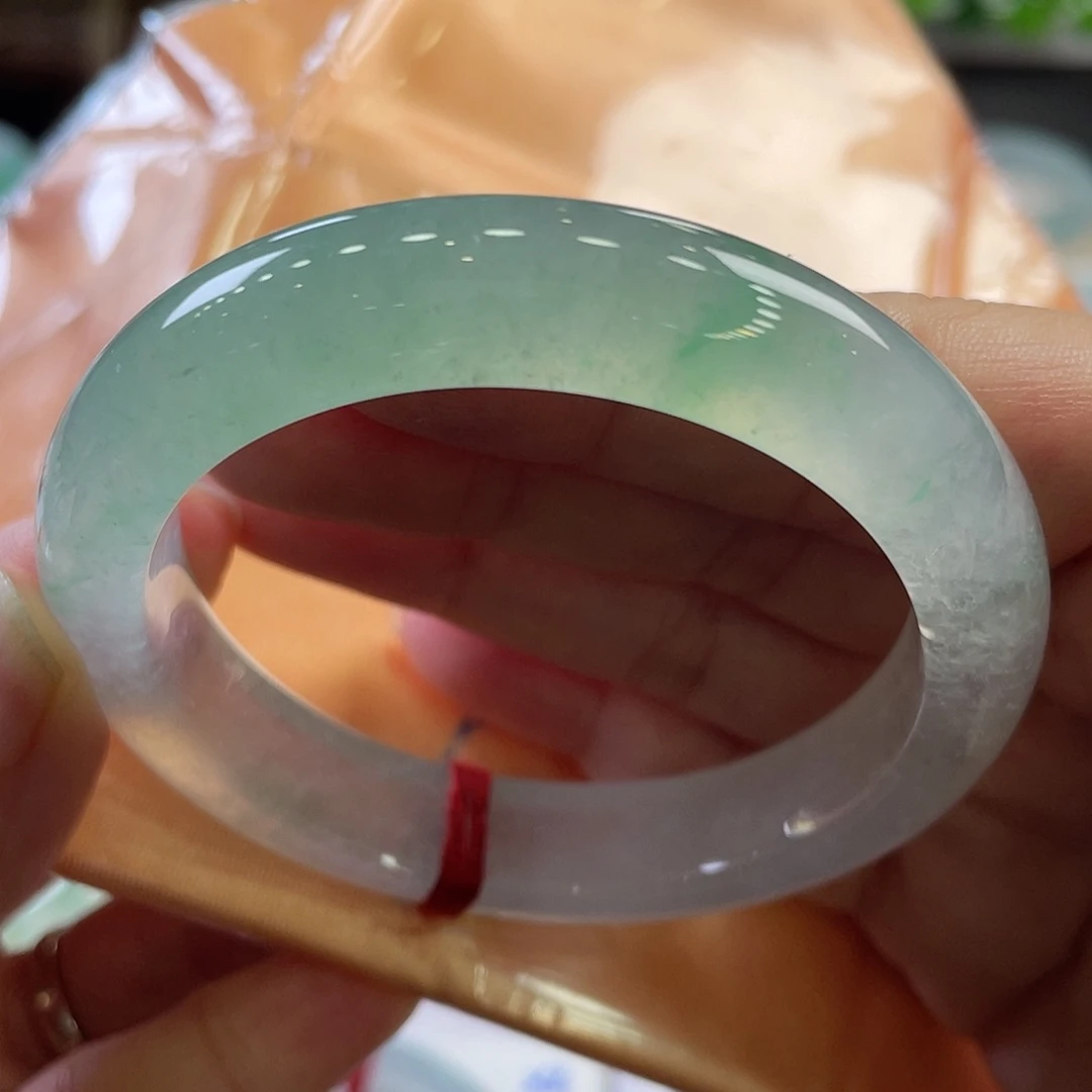 未镶嵌手镯翡翠65号正圈