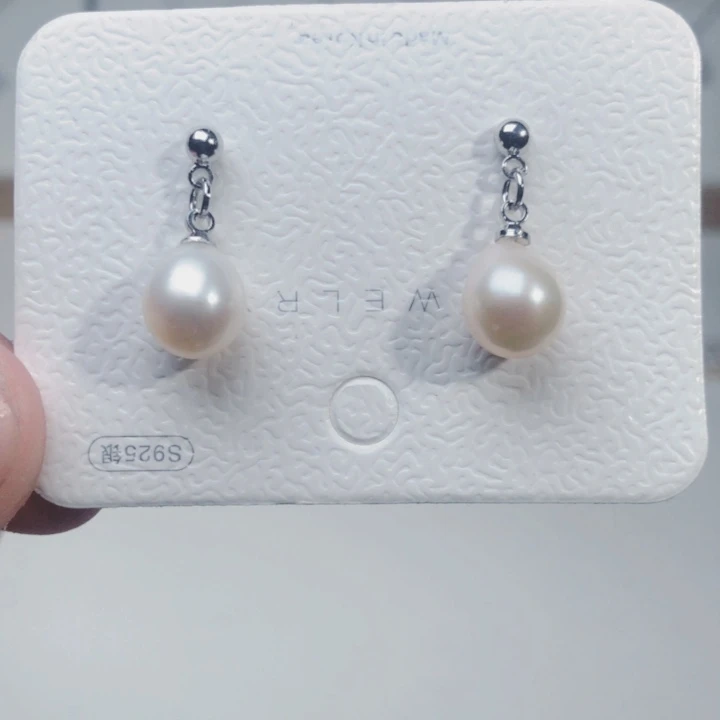 淡水珍珠未镶嵌耳饰