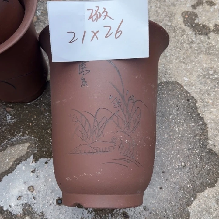 紫砂花盆特价清仓