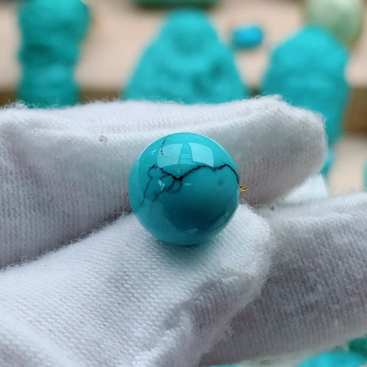 绿松石未镶嵌配饰