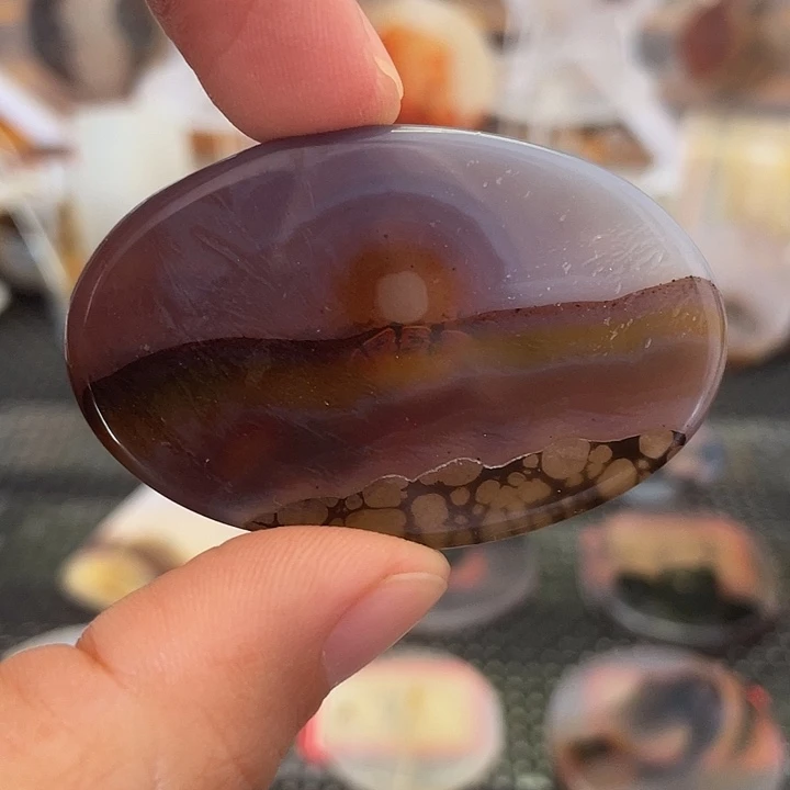 玛瑙/玉髓合金颈饰