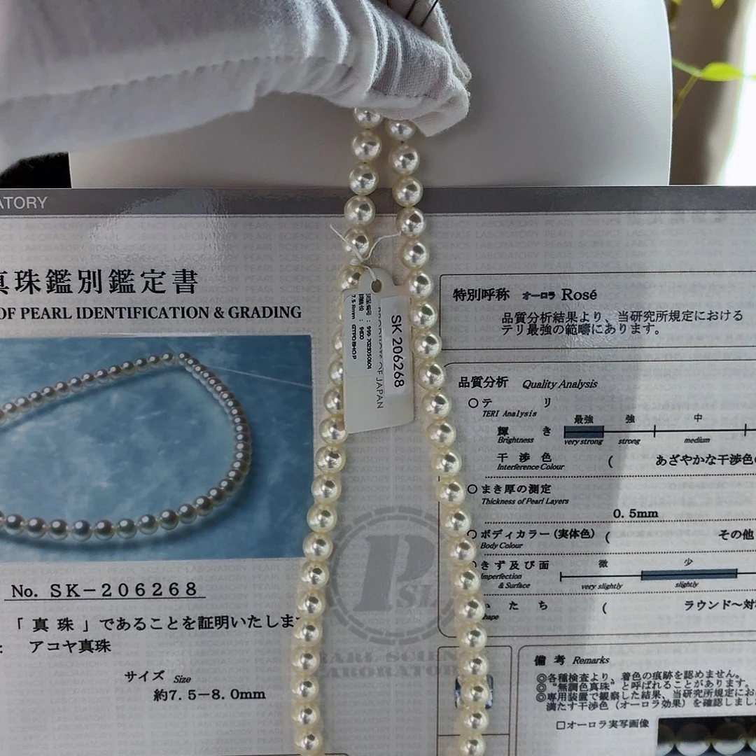 未镶嵌海水珍珠颈饰206268