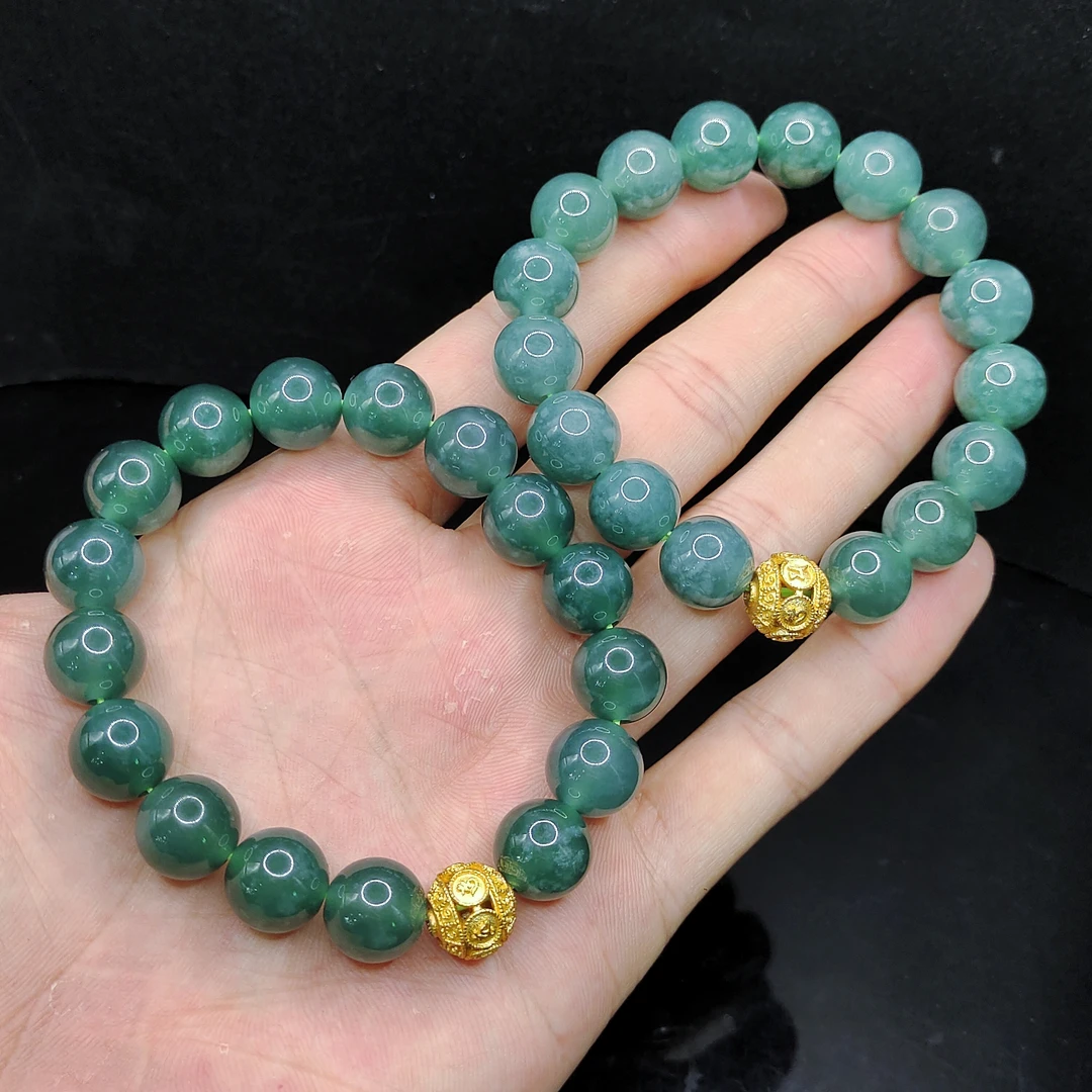 【老三珠宝】翡翠单圈手串【多样性发其一】约11mm+