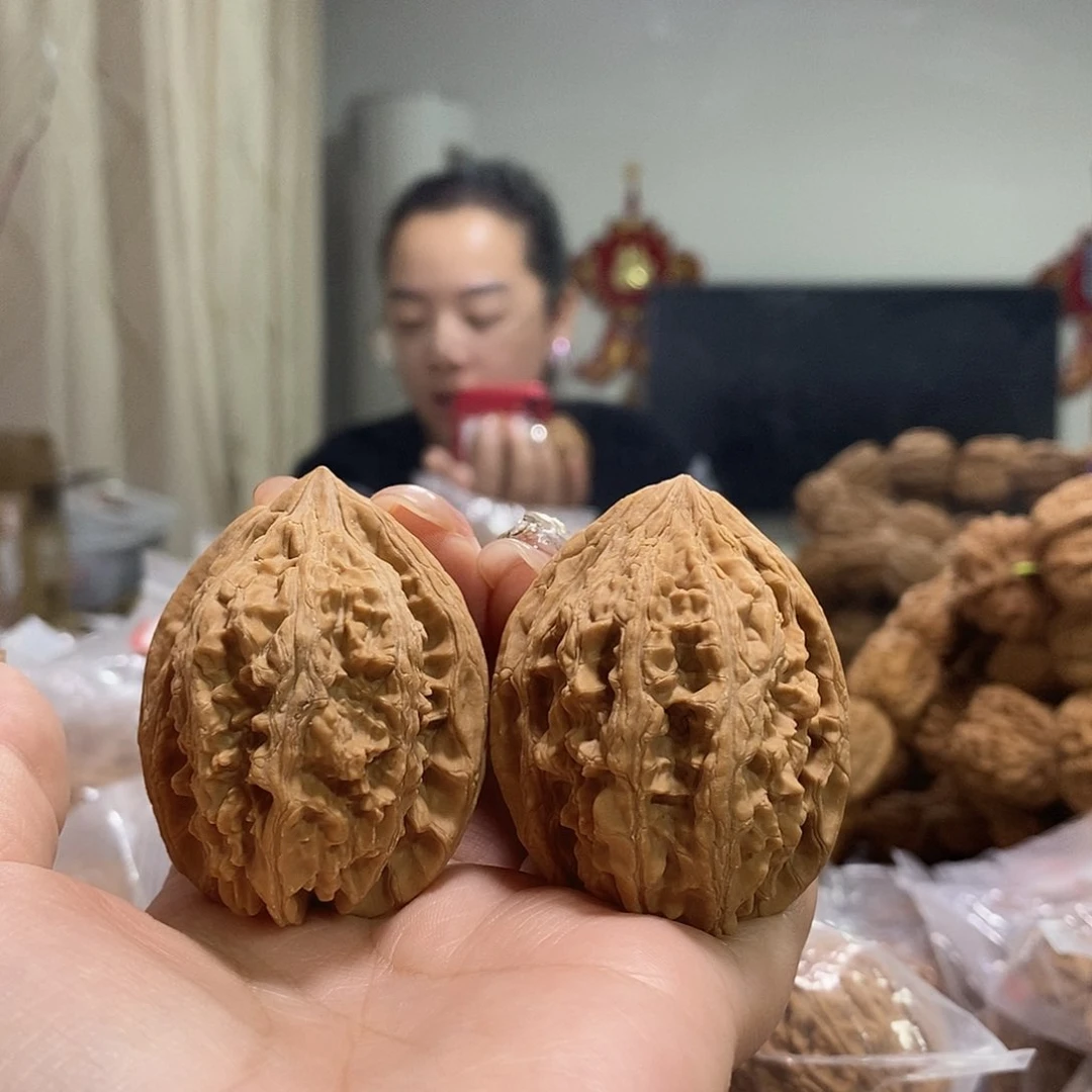 把件文玩核桃40大沽石