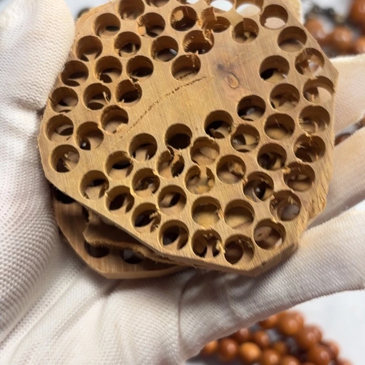 犇***檀香木老山檀碎料百年奶香