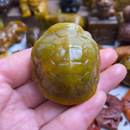 蛇纹石玉未镶嵌颈饰86