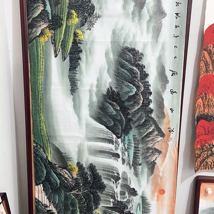 小周画廊的直播间不带框