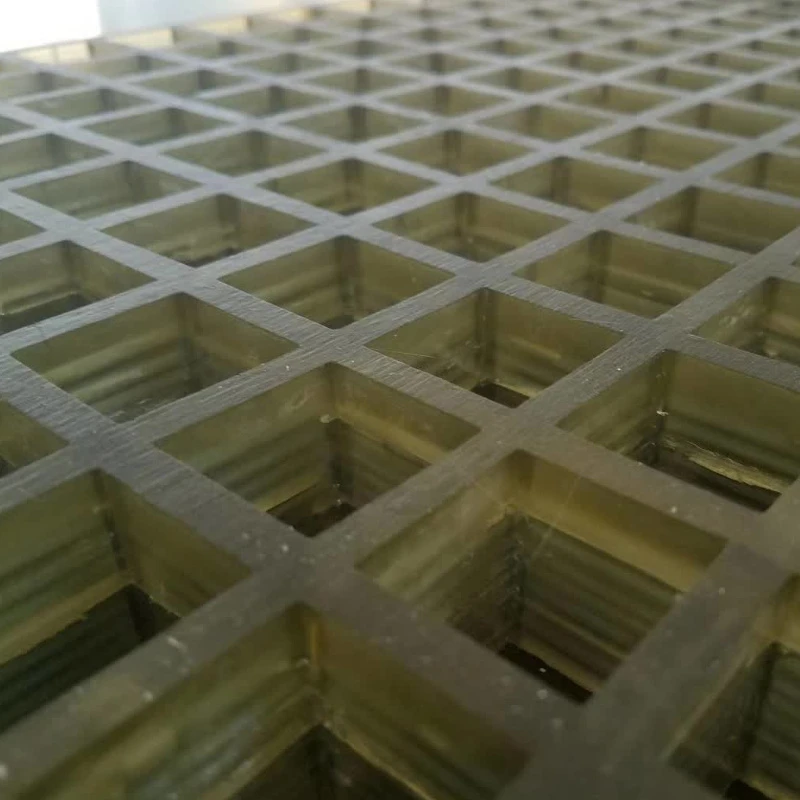 绝缘高强度透明环氧树脂玻璃钢格栅化工厂污水处理防腐防酸碱专用