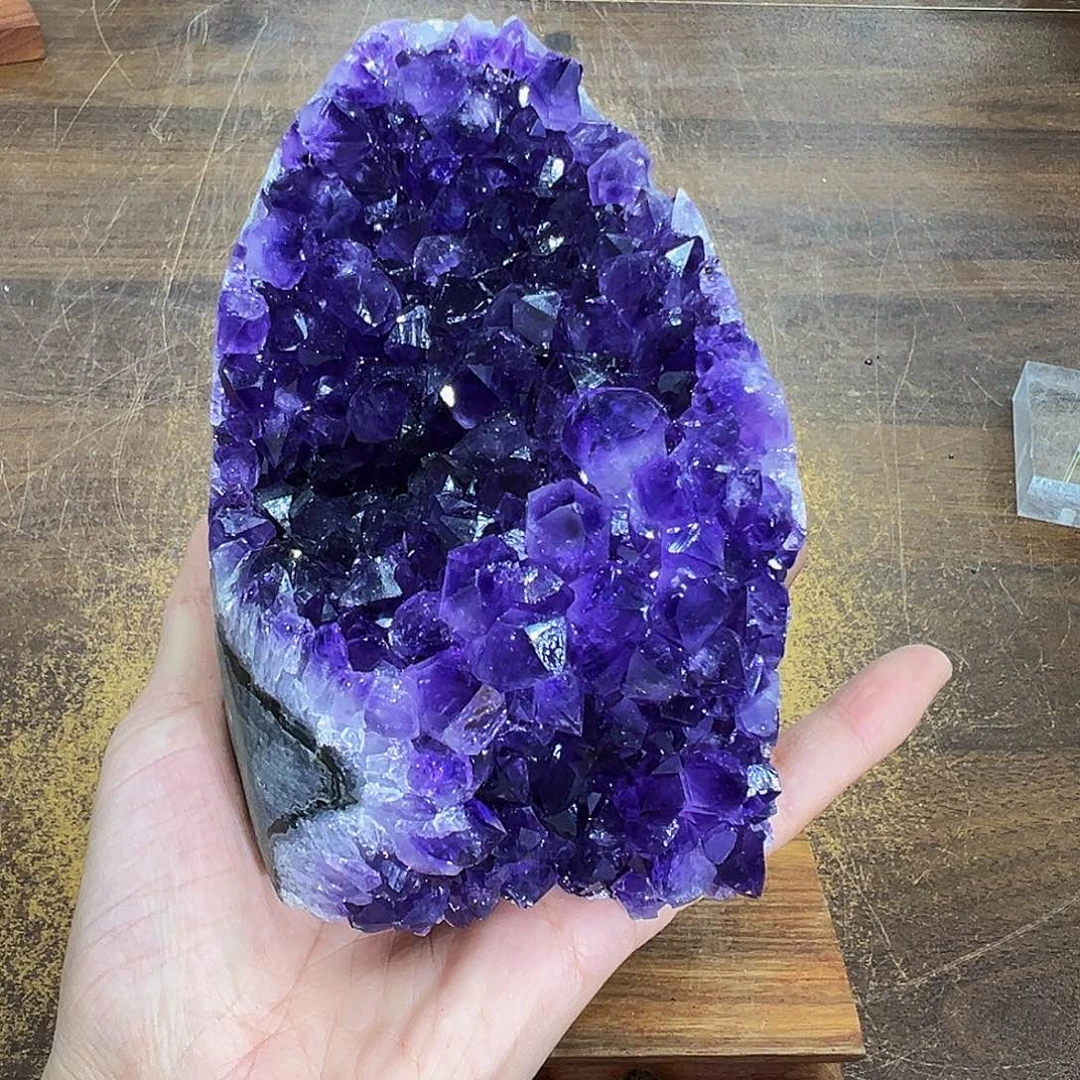 紫晶摆件未镶嵌福利