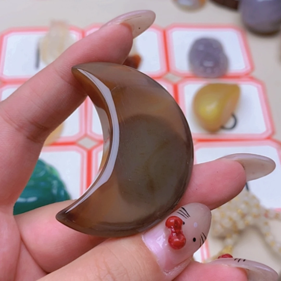 【闪购商品】未镶嵌玛瑙/玉髓珠宝半成品野***件