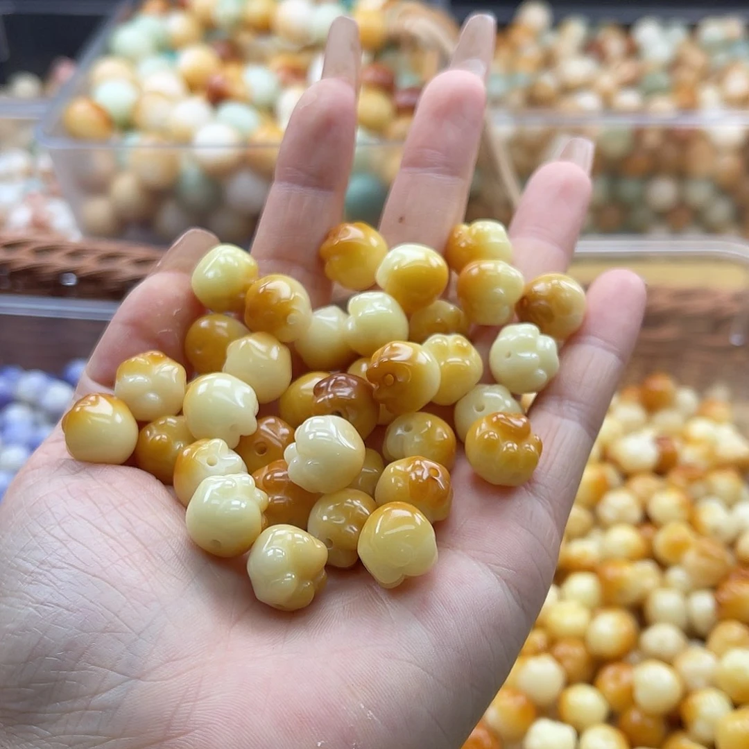 白玉菩提吊坠c12mm/20+2颗
