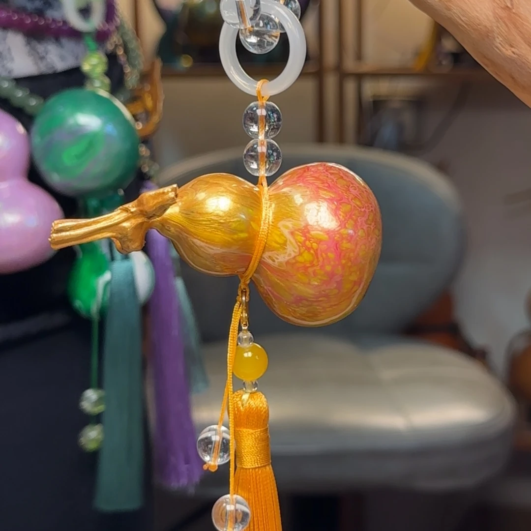 33 天然葫芦手作挂件