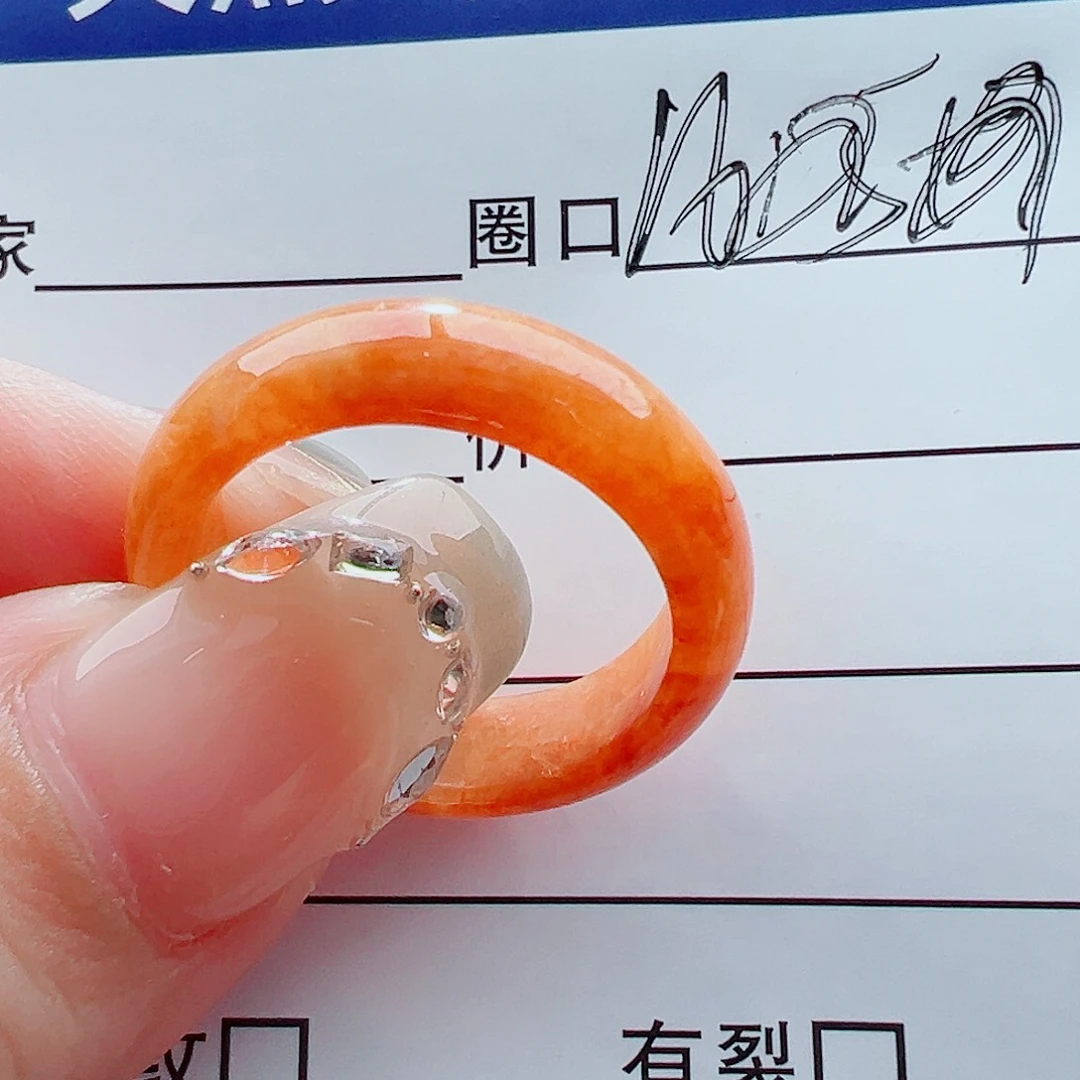 未镶嵌戒指翡翠M****璇戒圈