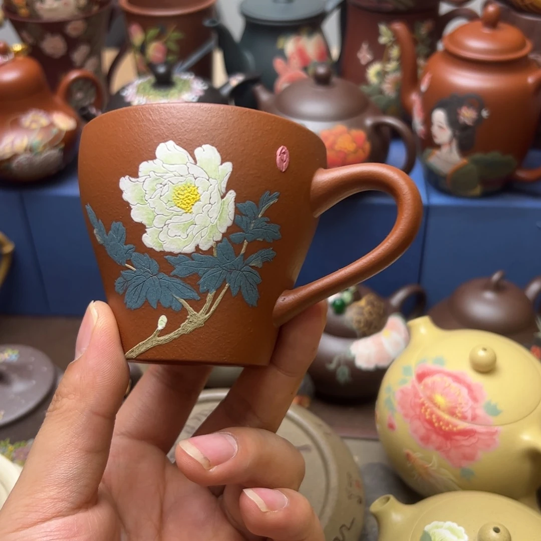 茶杯紫砂紫砂主人杯150cc
