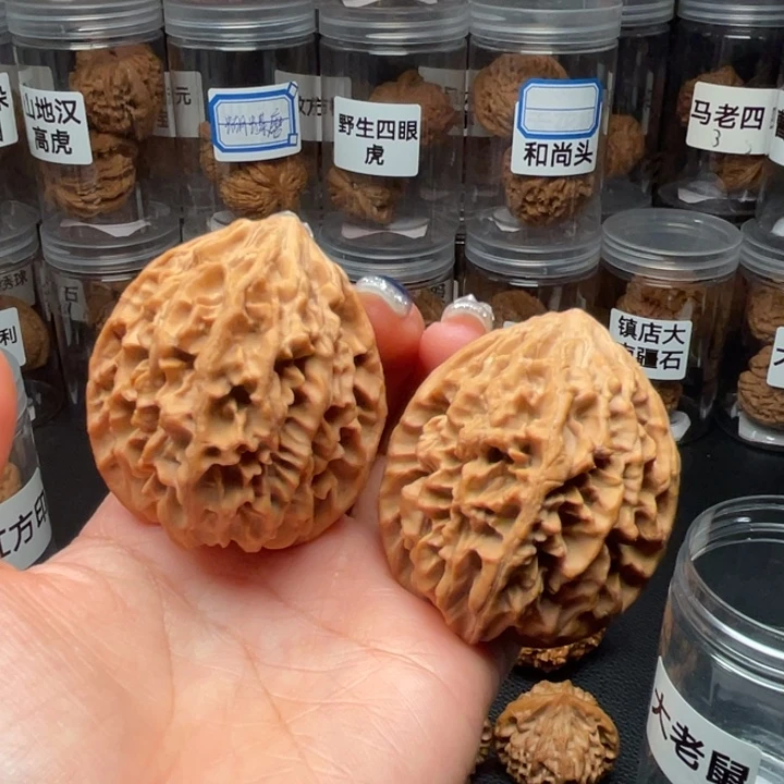 吊坠文玩核桃招财鼠44