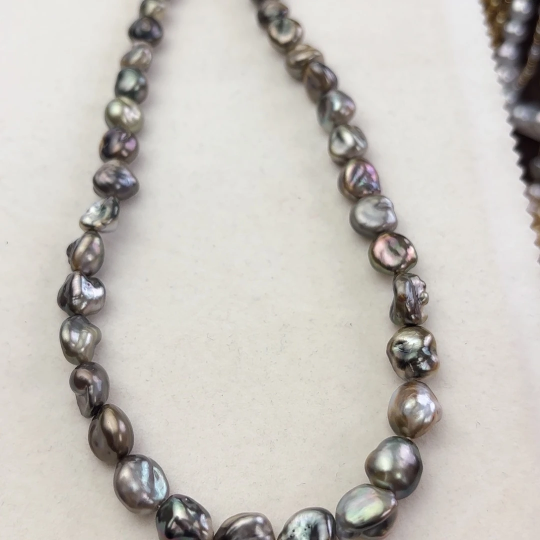 银S925镶嵌颈饰海水珍珠