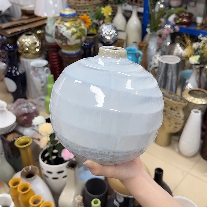 摆件微瑕陶瓷介意慎拍