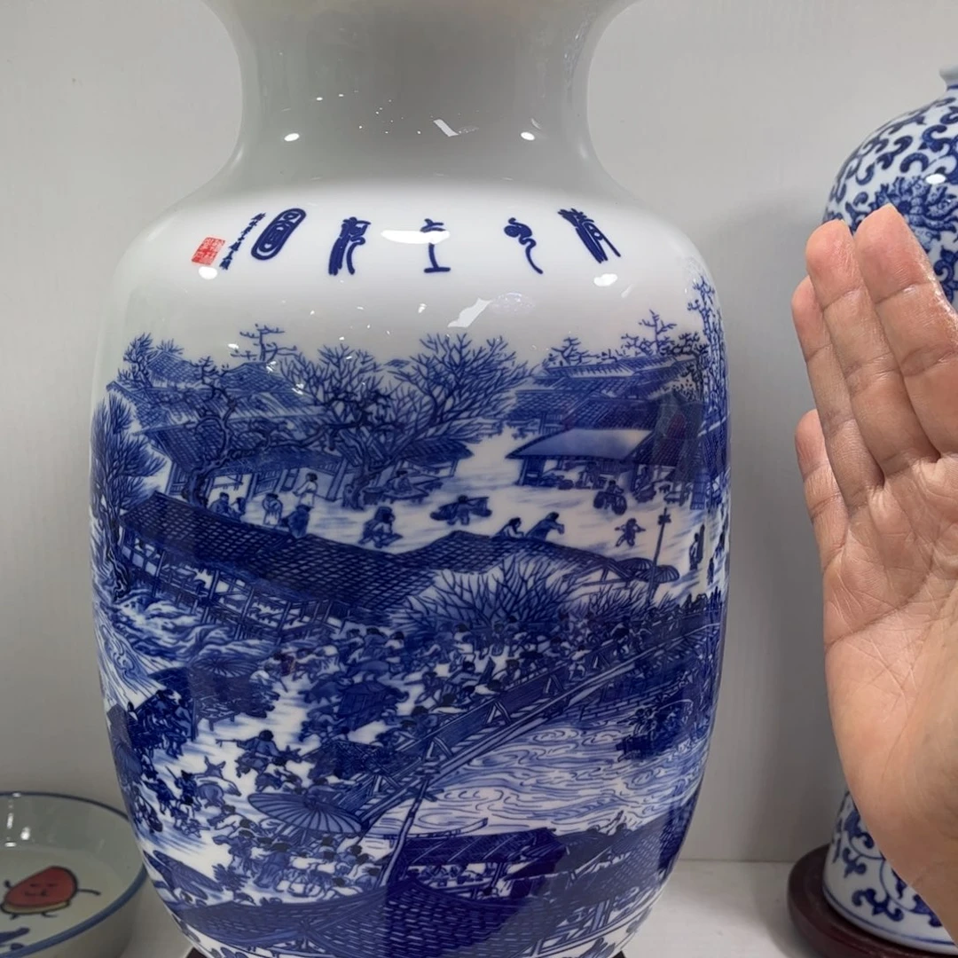 景德镇陶瓷花瓶摆件