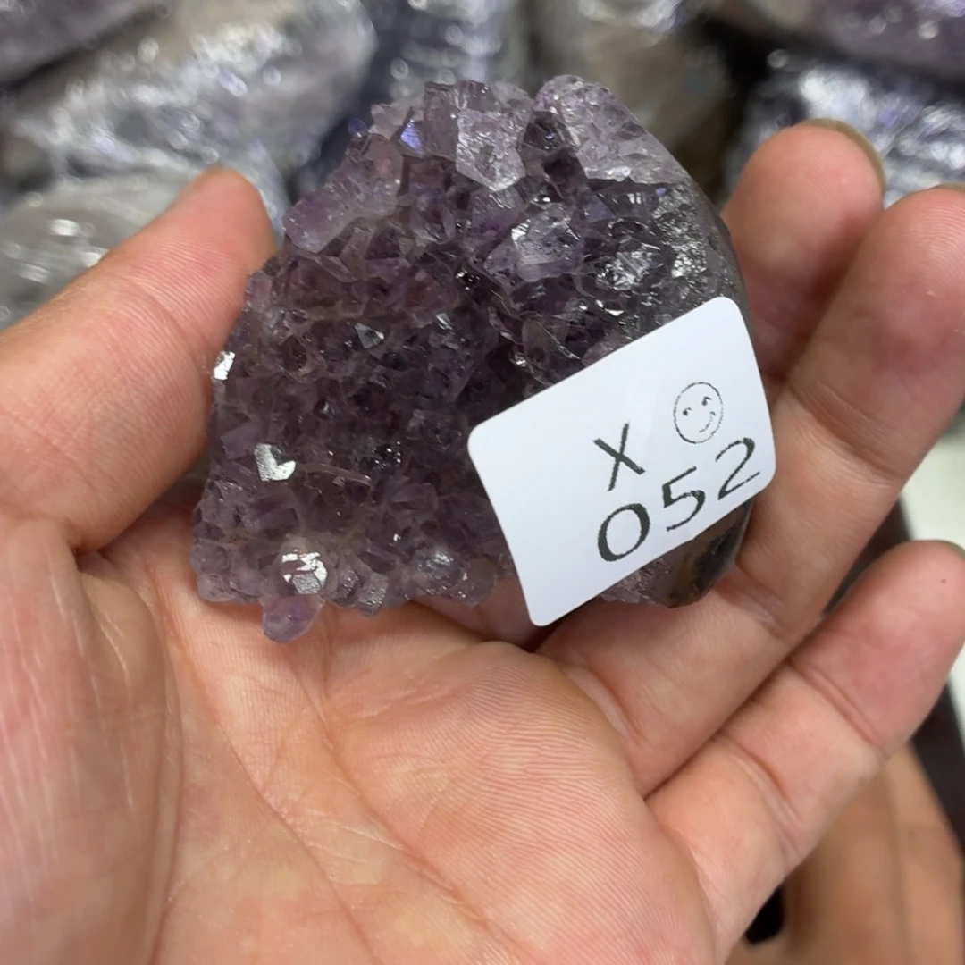 未镶嵌摆件紫晶水晶