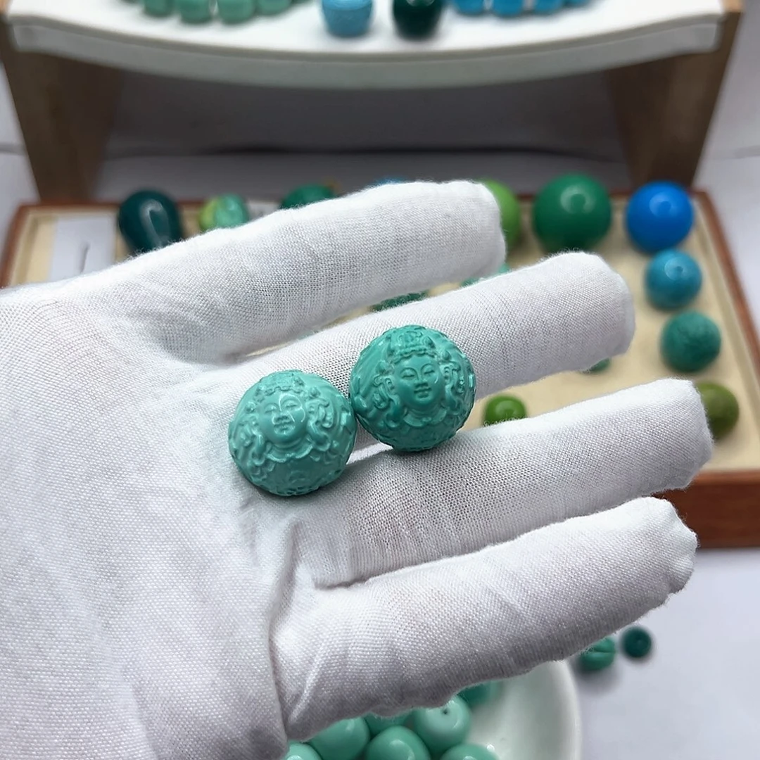 原生态卡20观音圆珠