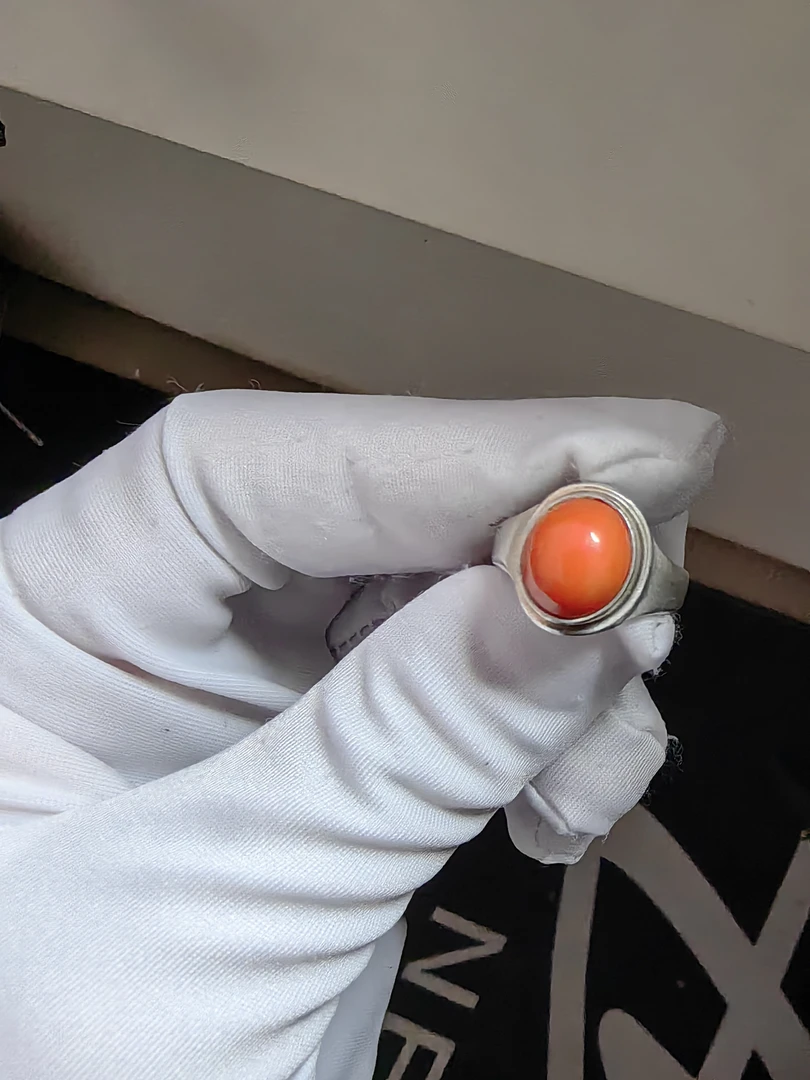 足银戒指 时尚复古银饰手工制作戒指