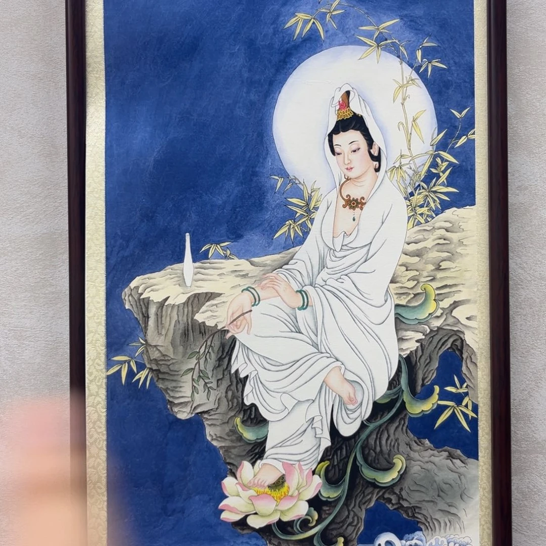 国画观自在菩萨11111