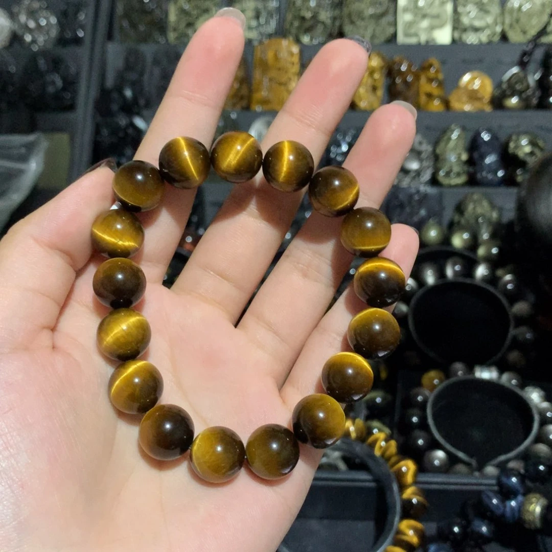 未镶嵌手链木变石（虎睛石）用****8