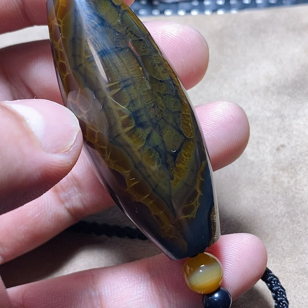 玛瑙/玉髓颈饰未镶嵌紫**来