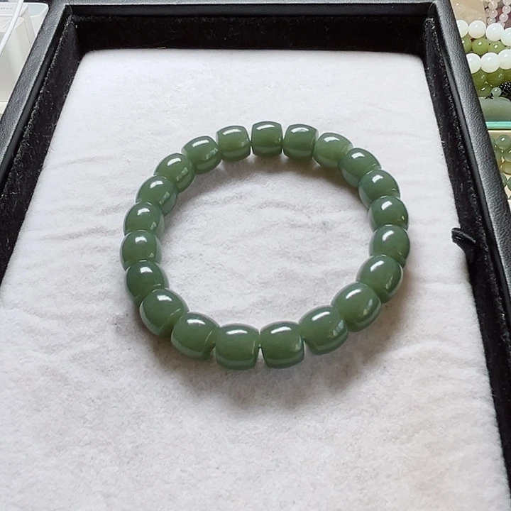 和田玉手串未镶嵌