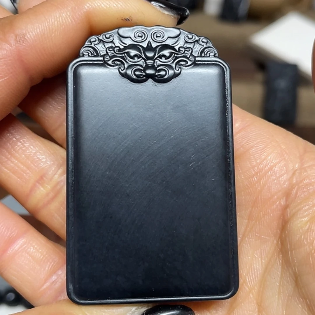 【闪购商品】和田玉吊坠(不含链)未镶嵌张***牌福利半60克