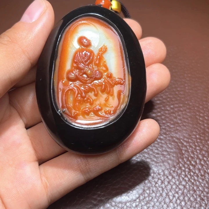 用***7和田玉未镶嵌颈饰