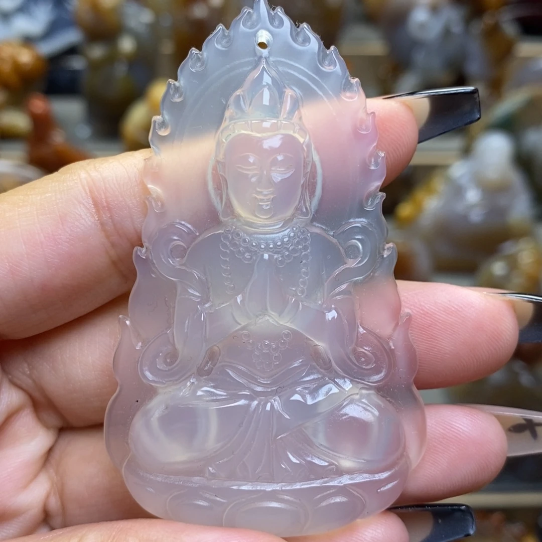 玛瑙/玉髓挂件未镶嵌