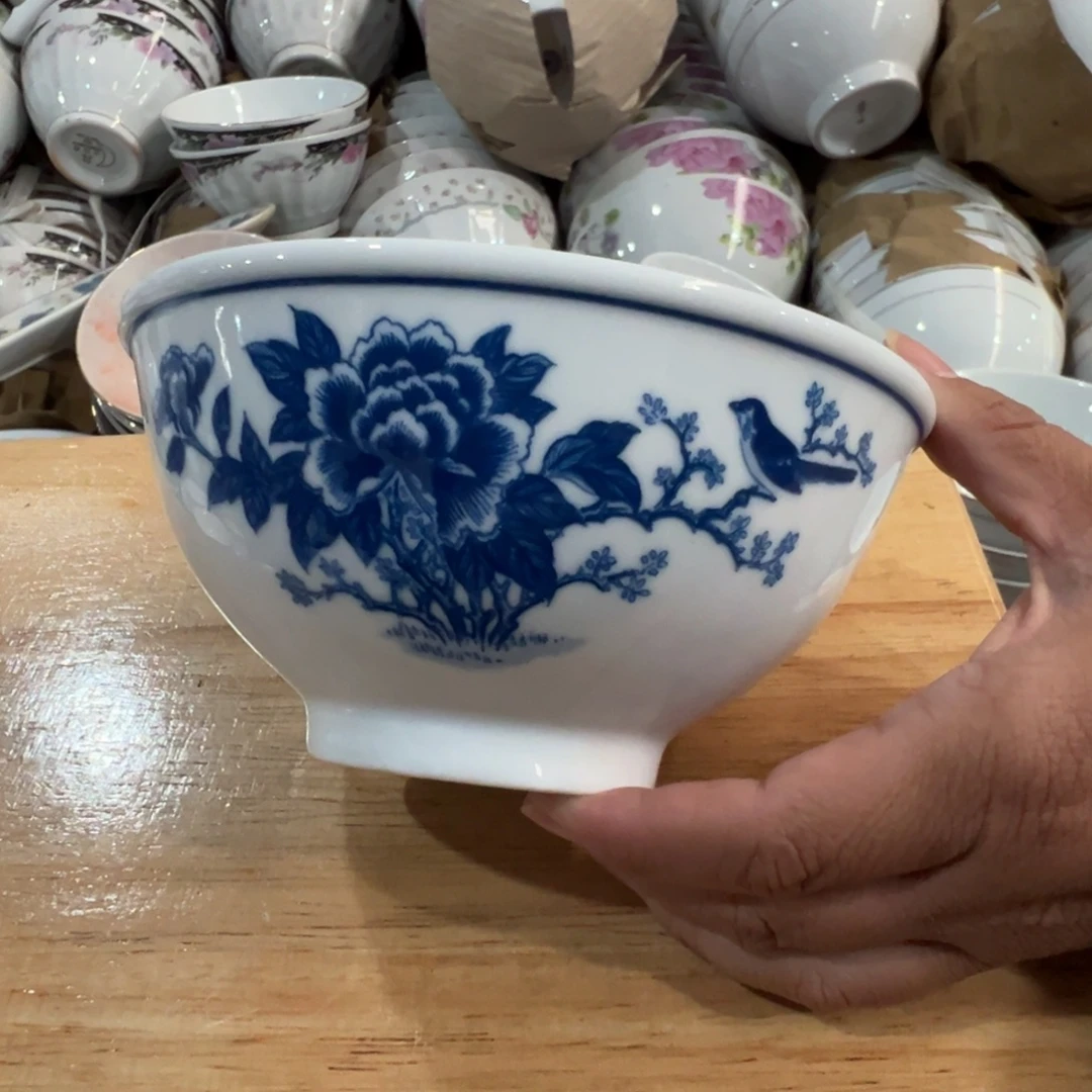 醴陵高温瓷13.5厘米釉下