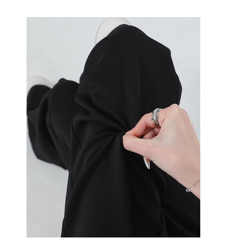 JNS.夏季超透气慵懒风垂感休闲裤宽松长裤