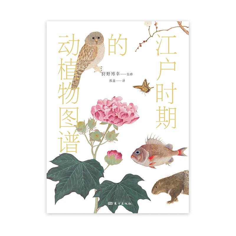 江户时期的动植物图谱  图书