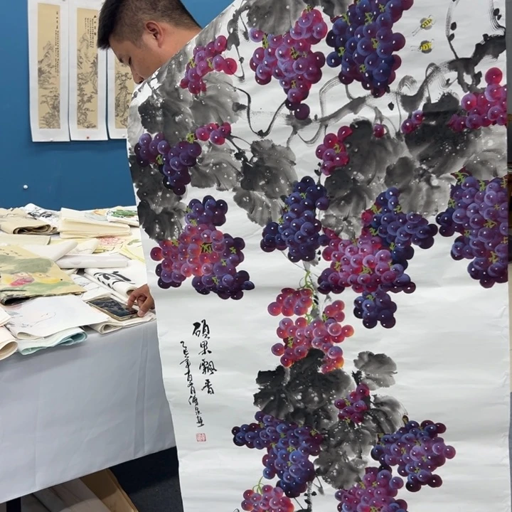 国画绘画作品请欣赏一下