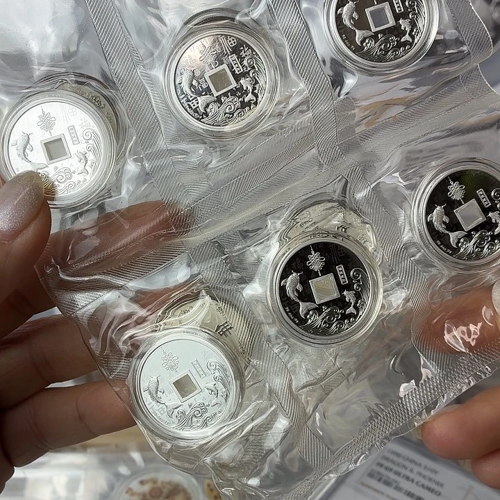 纯银福运连年银章80克