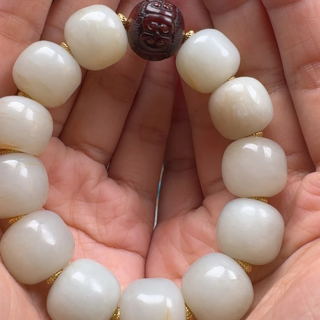 7***3和田玉未镶嵌颈饰