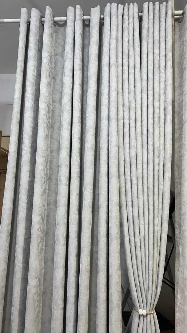 5A级雪尼尔窗帘，唐顿庄园，法式成品窗帘