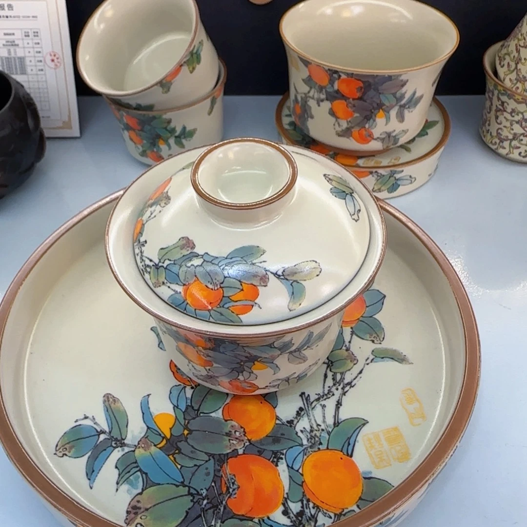 这些盖碗真好看！！！