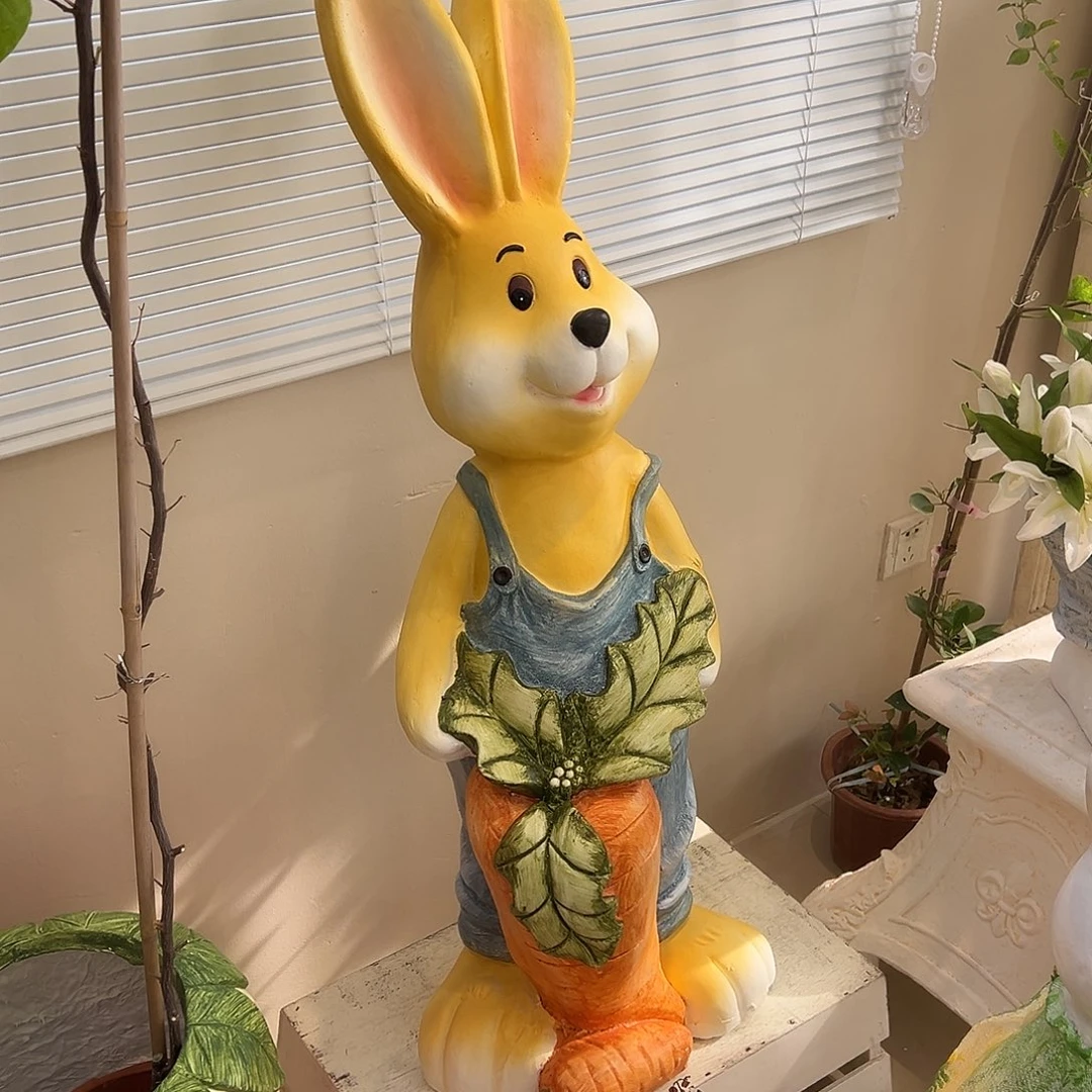 花园摆件红红火火