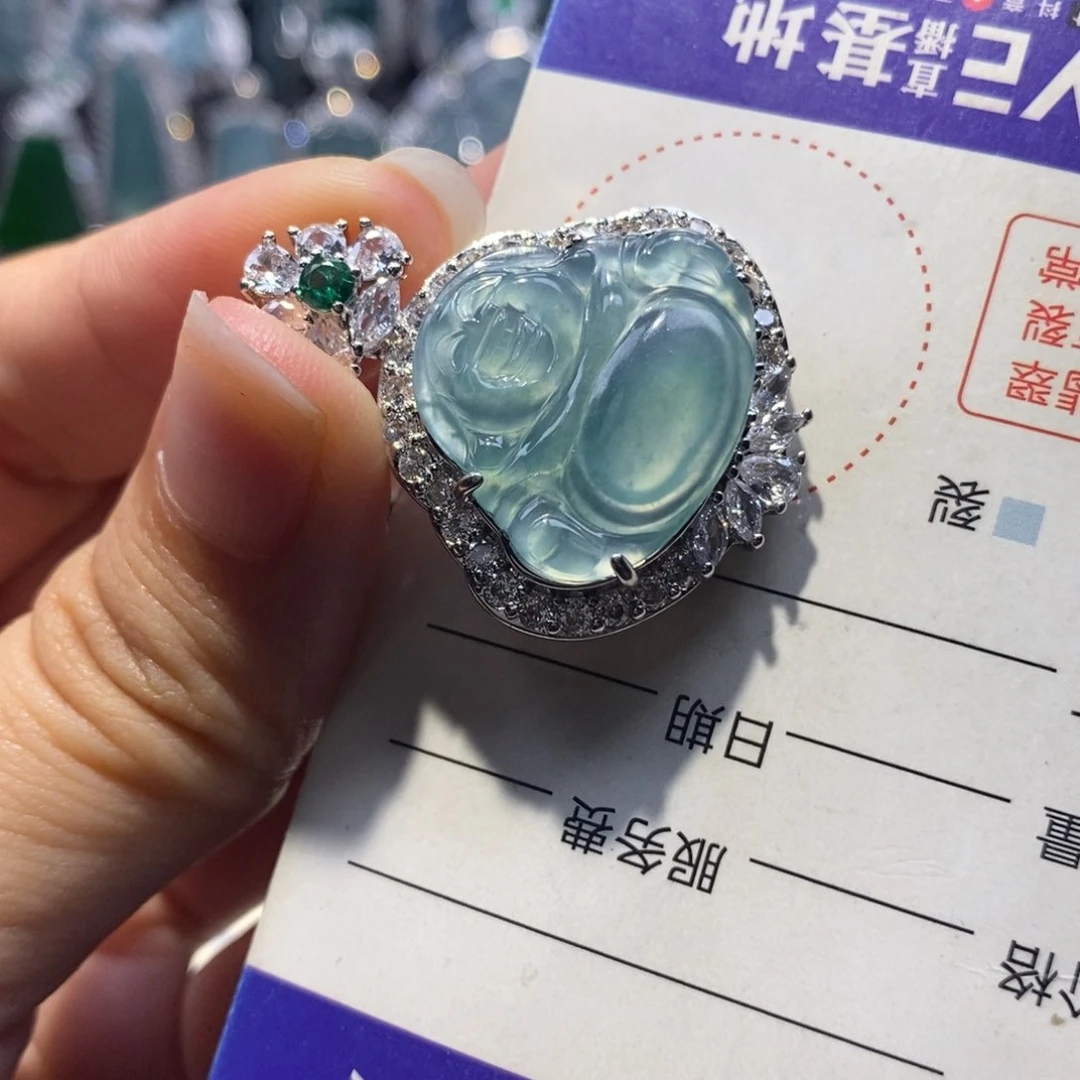 翡翠未镶嵌吊坠(不含链)翡翠