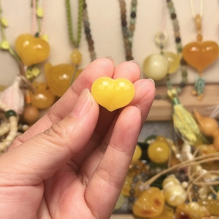 蜜蜡颈饰未镶嵌蜜蜡